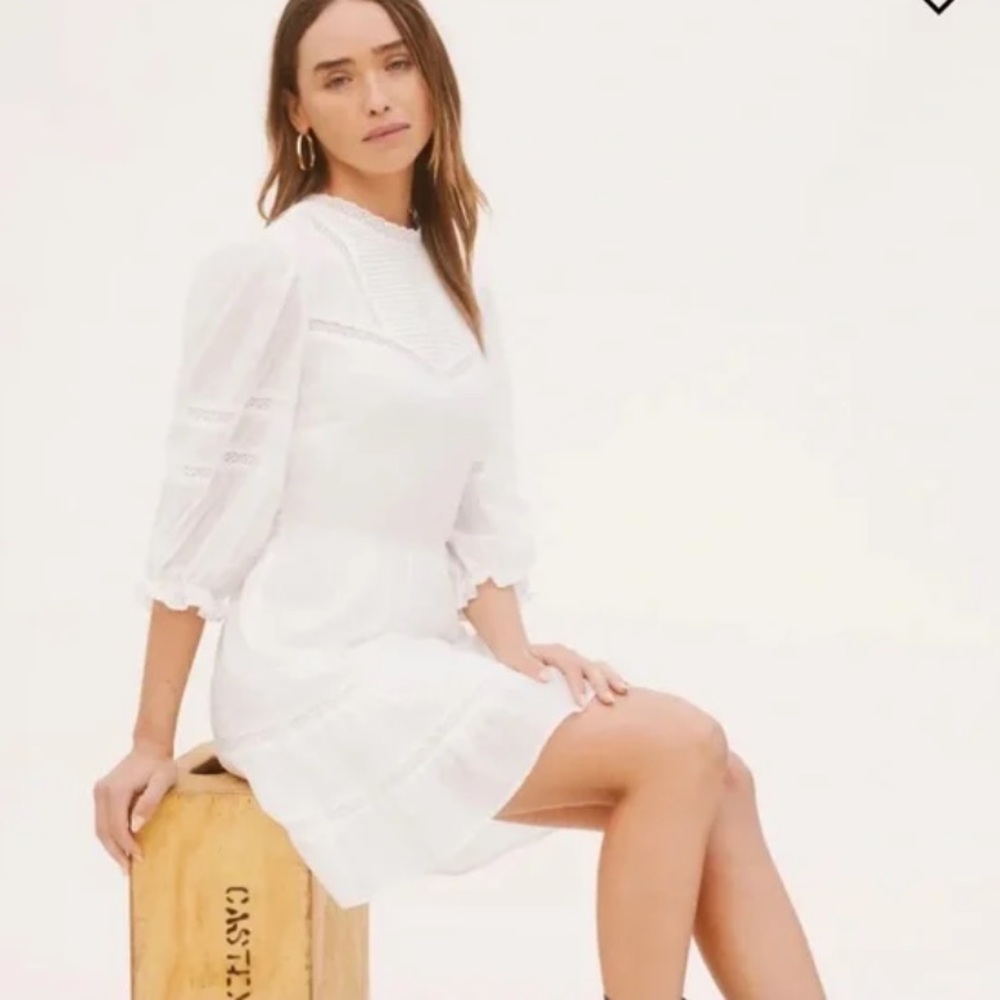 Reformation Miley lace dress